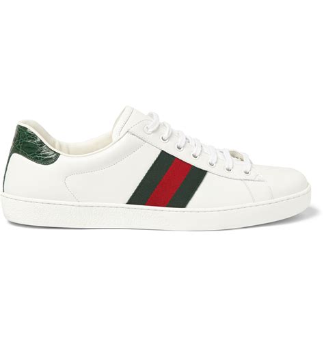 gucci shoes all white|white gucci shoes with fur.